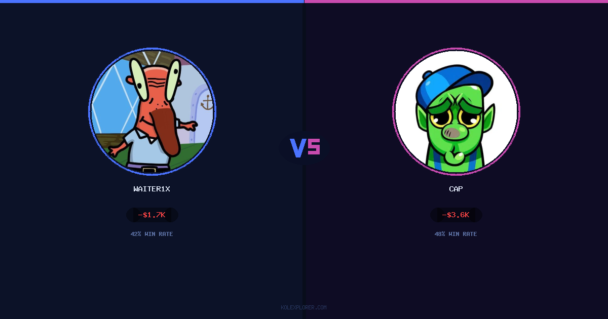 Waiter1x vs Cap preview