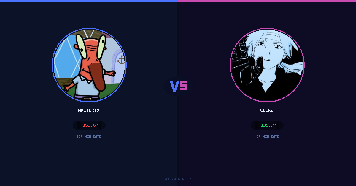 Waiter1x vs Clukz preview