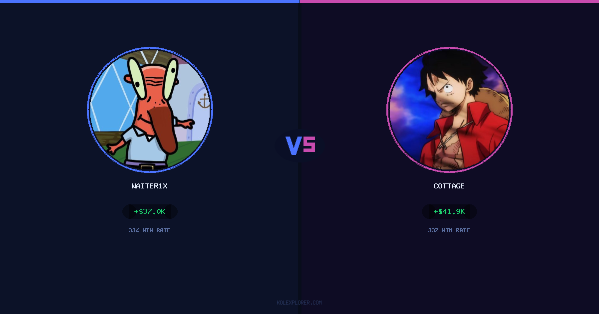 Waiter1x vs Cottage preview