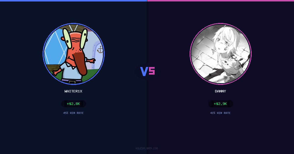 Waiter1x vs Danny preview