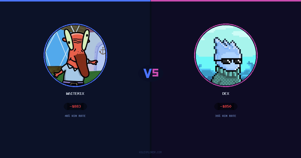 Waiter1x vs Dex preview