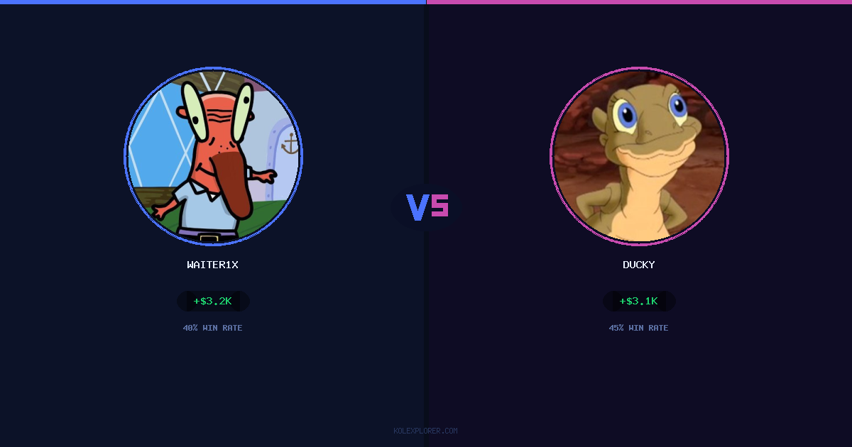 Waiter1x vs Ducky preview