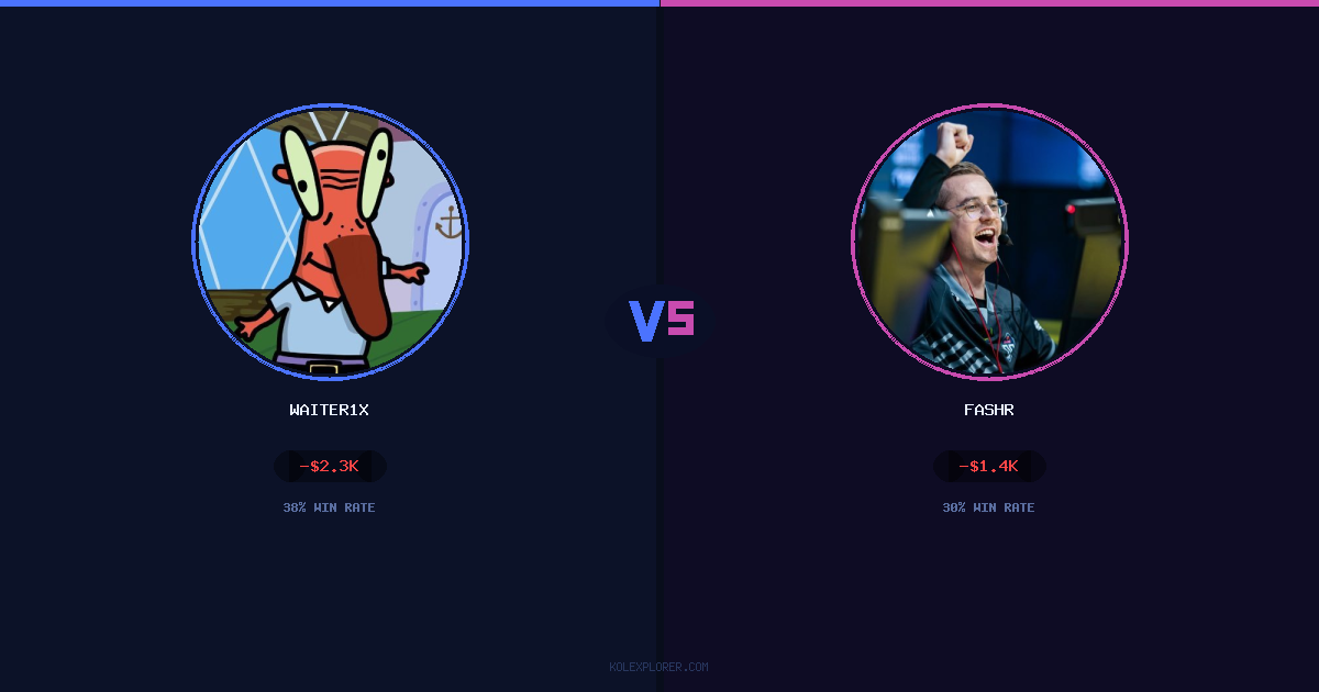 Waiter1x vs FASHR preview