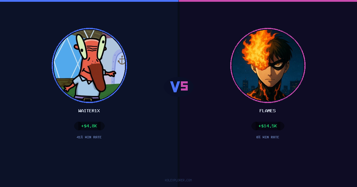 Waiter1x vs Flames preview