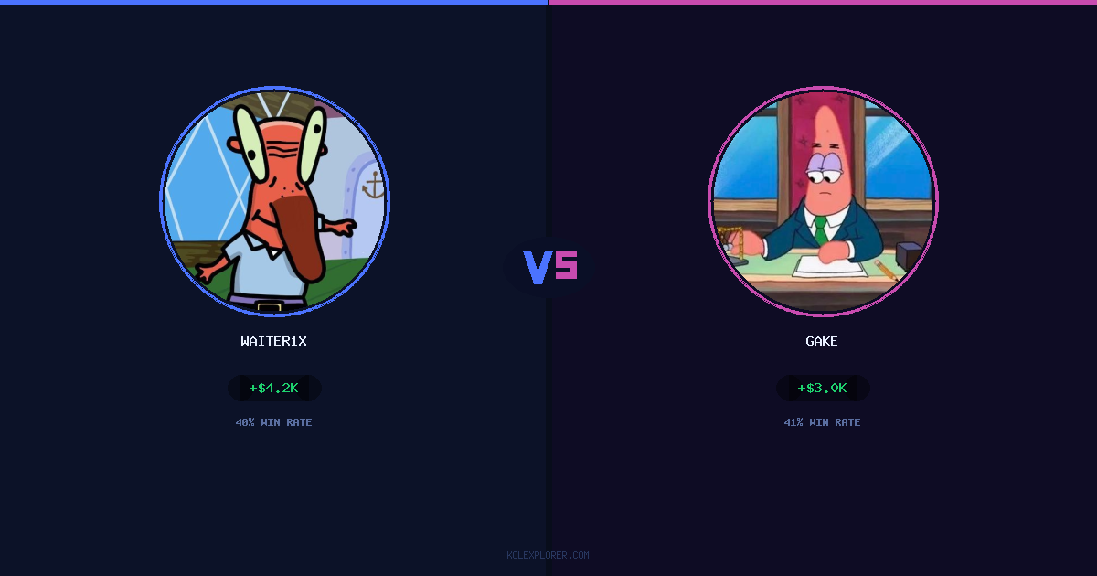 Waiter1x vs Gake preview