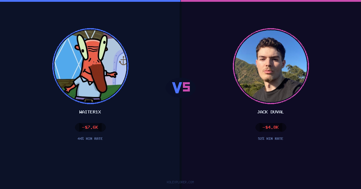 Waiter1x vs Jack Duval preview