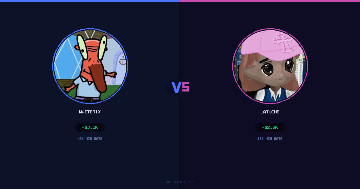 Waiter1x vs Latuche preview