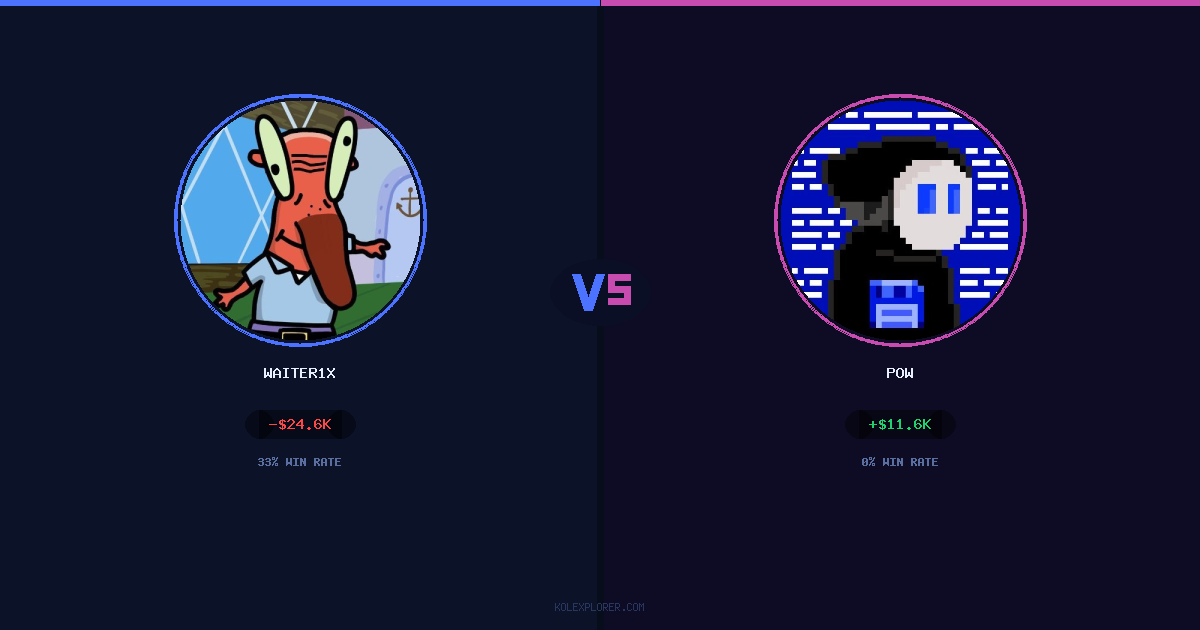 Waiter1x vs Pow preview