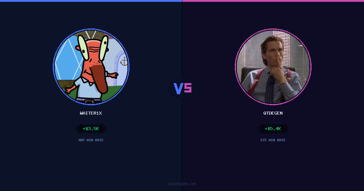 Waiter1x vs QTDEGEN preview