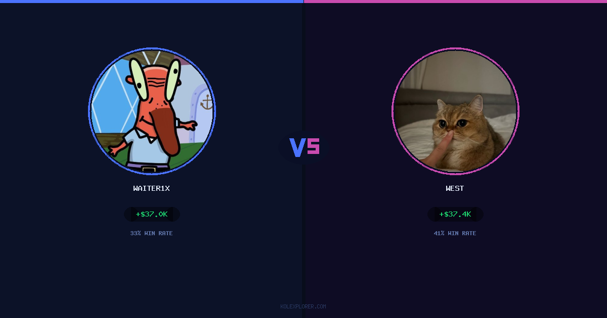 Waiter1x vs West preview