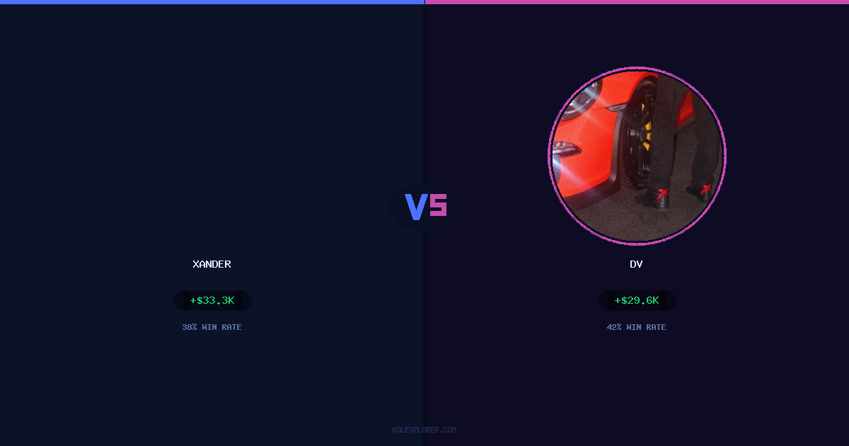 Xander vs Dv preview