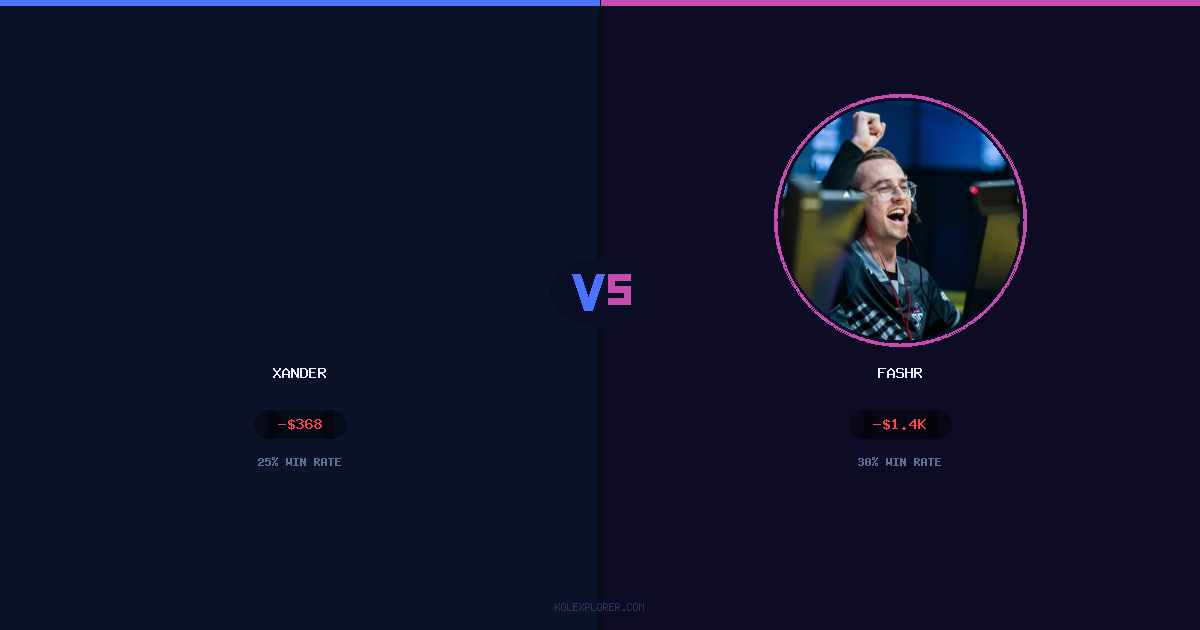 Xander vs FASHR preview