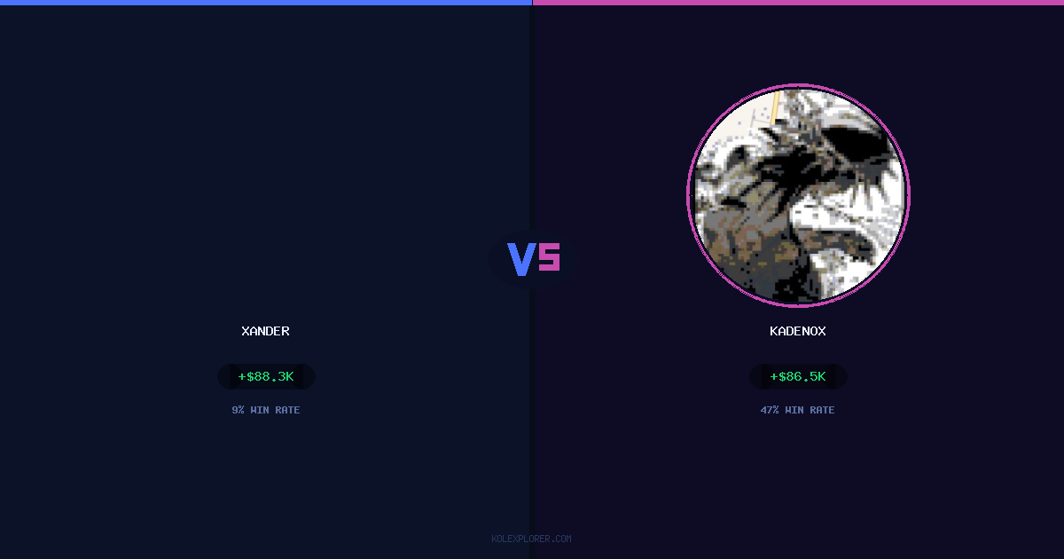 Xander vs Kadenox preview