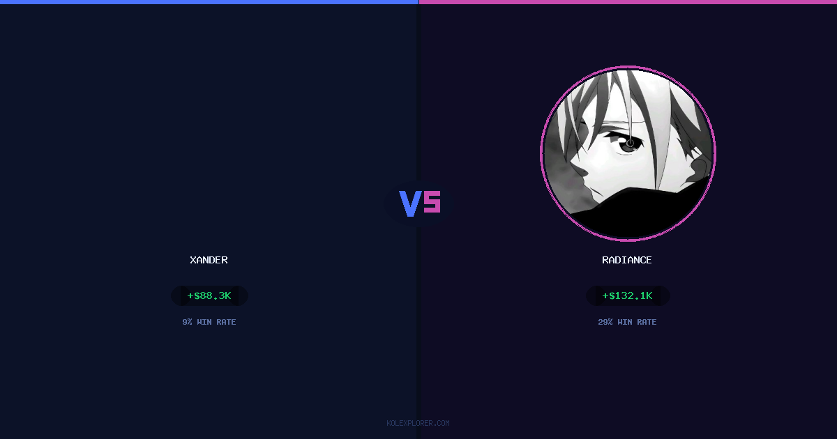 Xander vs Radiance preview