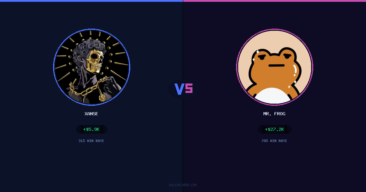Xanse vs Mr. Frog preview