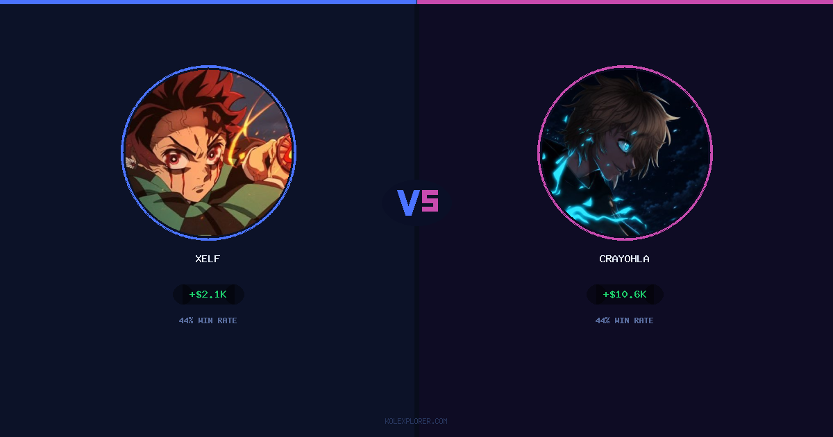 Xelf vs Crayohla preview