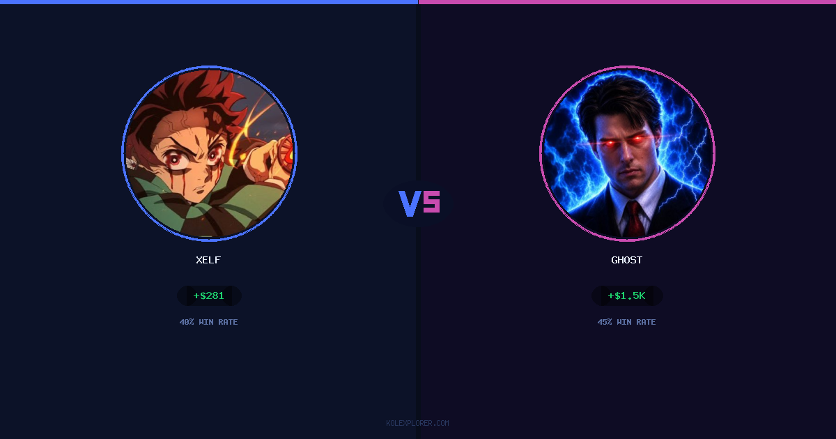 Xelf vs Ghost preview