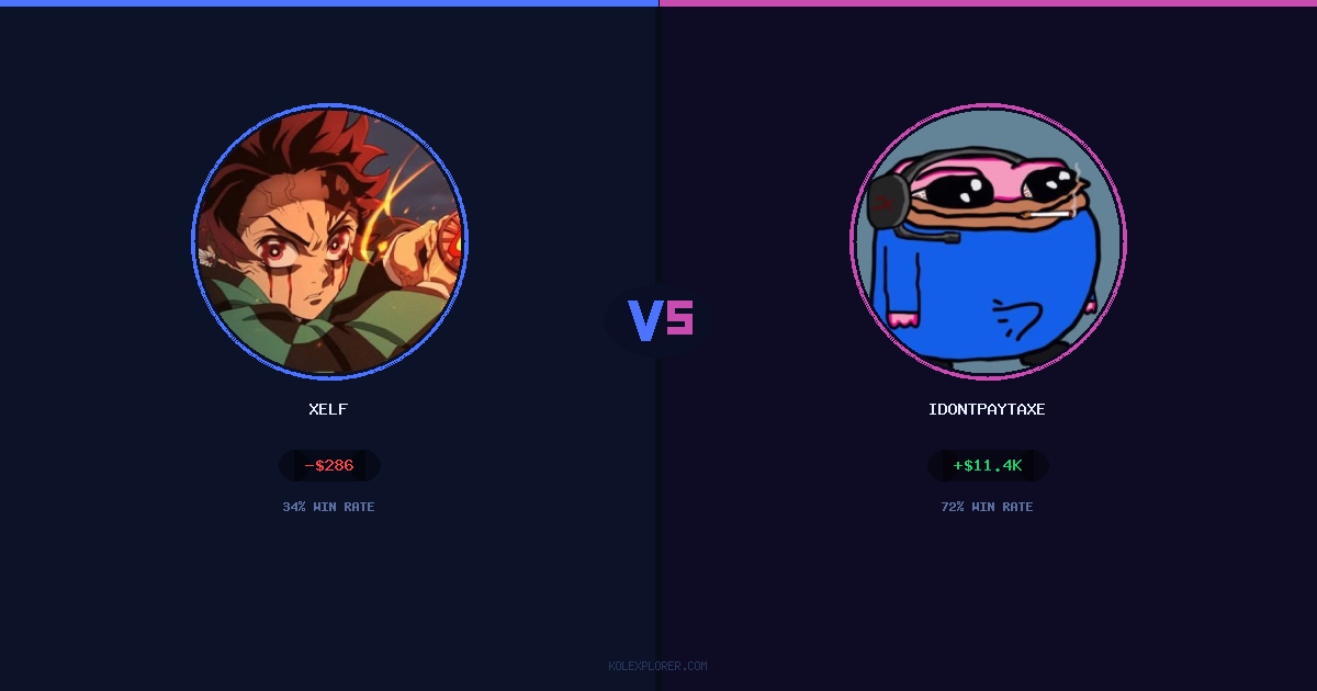 Xelf vs IdontPayTaxes preview