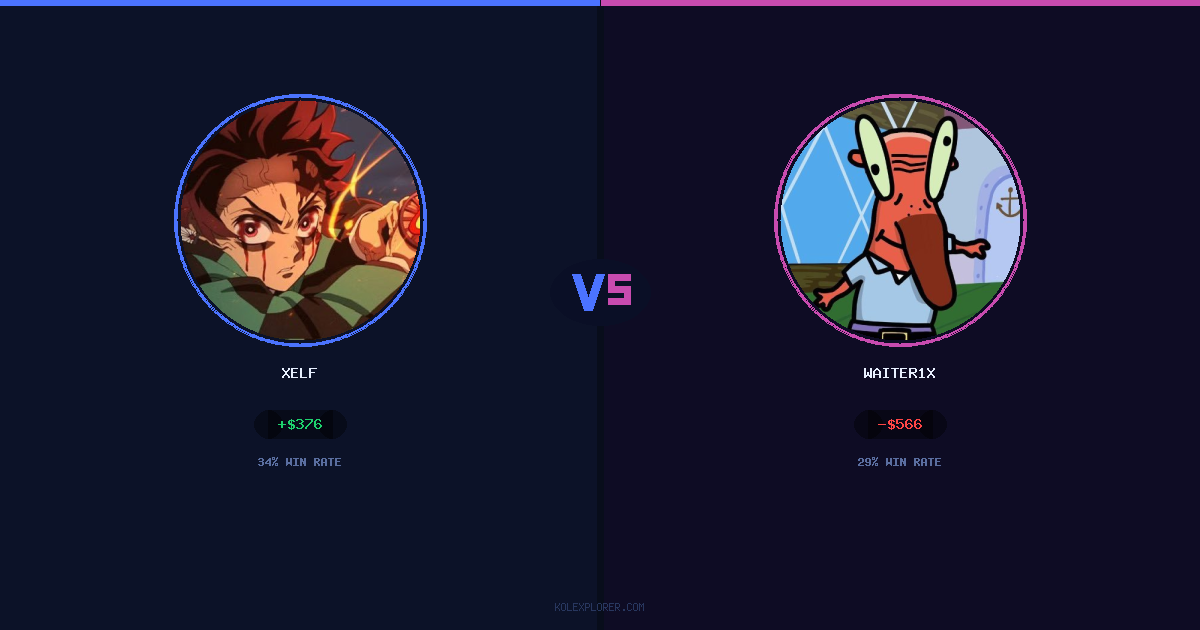 Xelf vs Waiter1x preview
