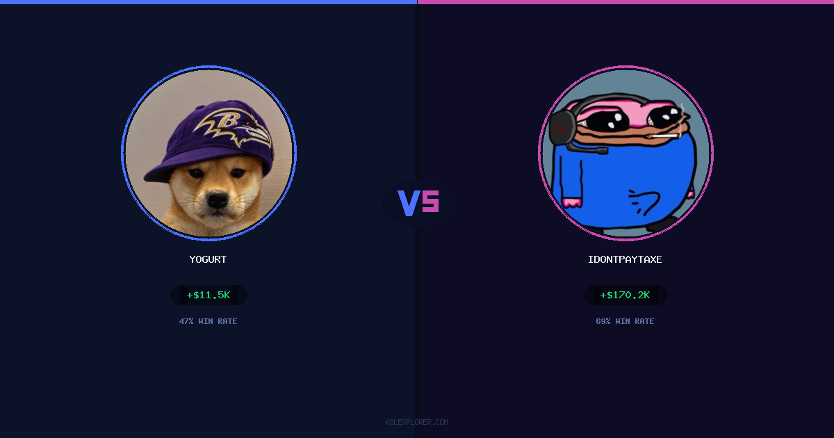 Yogurt vs IdontPayTaxes preview