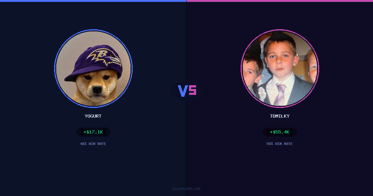 Yogurt vs Tdmilky preview