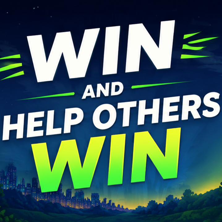 Win — Win And Help Others Win Solana token traded by KOLs