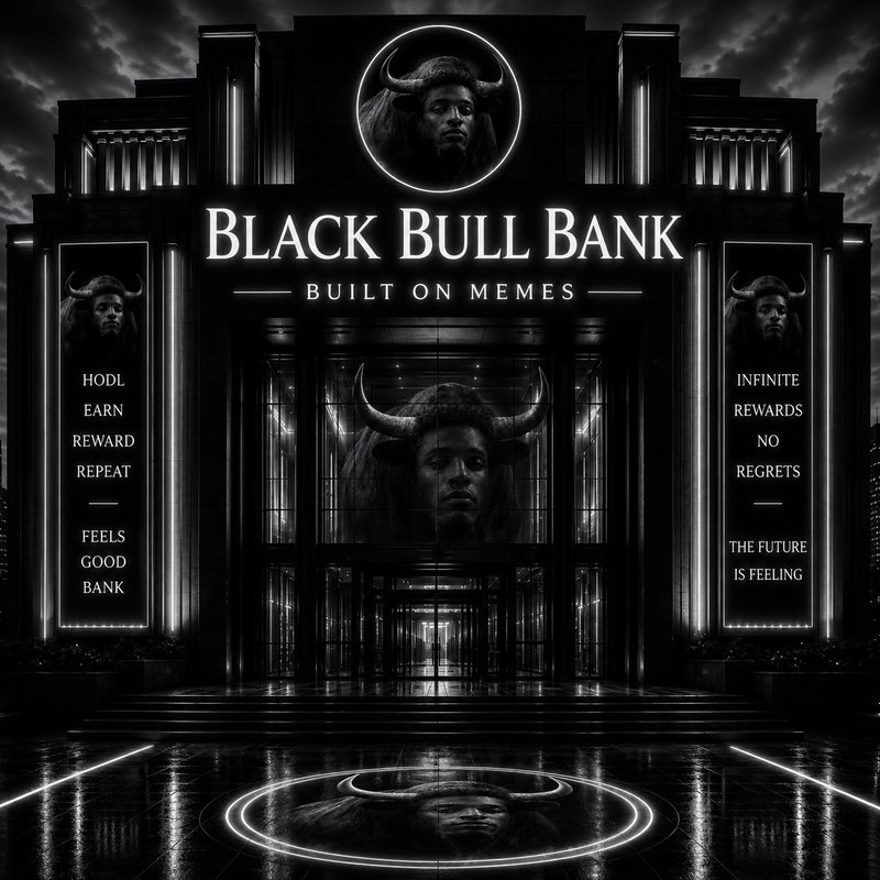 ANSEMBANK — The Black Bull Bank Solana token traded by KOLs