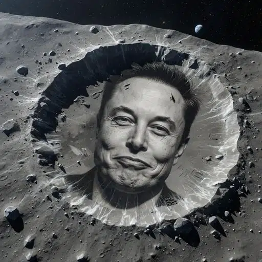 ELON — The Elon Crater Solana token traded by KOLs
