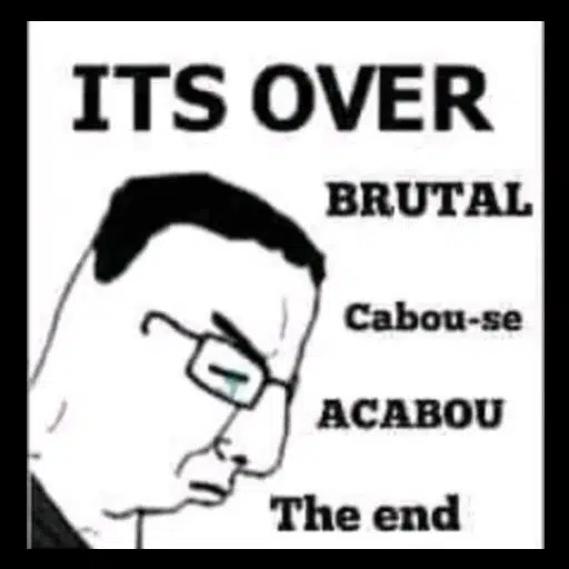 its over