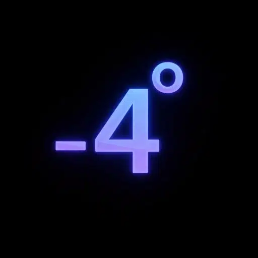 -4°