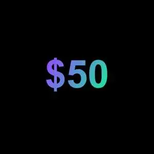 $50 — $50 is all you need Solana token traded by KOLs