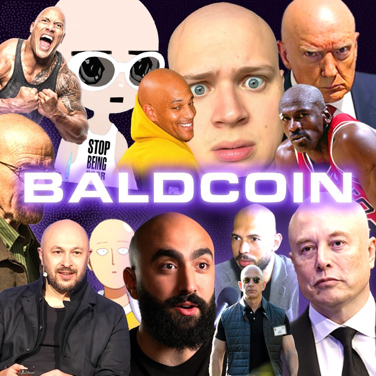 bald