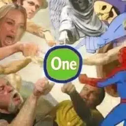 One