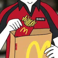 fries — recently traded by Ducky on Solana