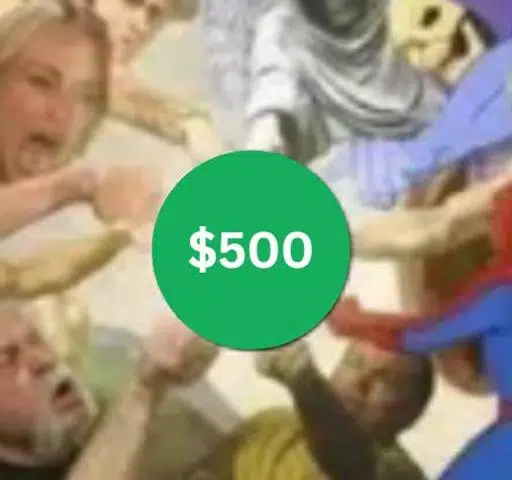 $500