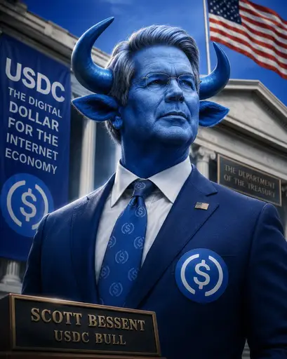 BESSENT — USDC Bull Solana token traded by KOLs