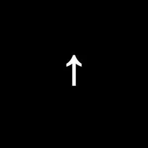 ↑