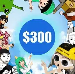 $300