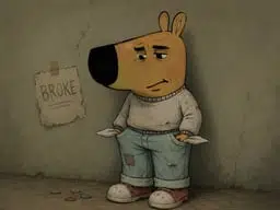 BROKE