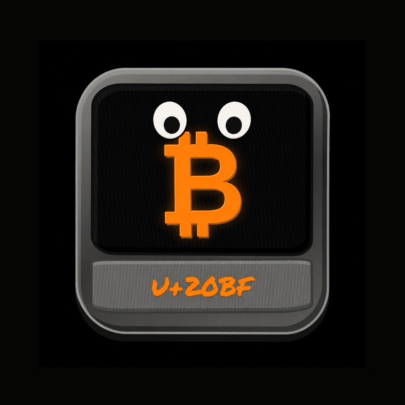 ₿ — U20BF Solana token traded by KOLs