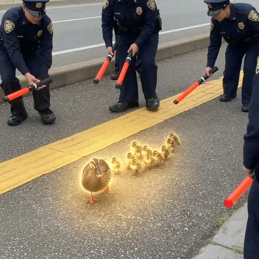 護衛され