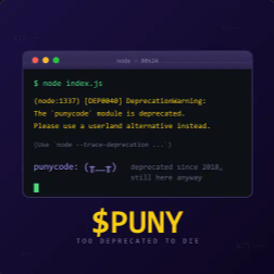 PUNY — Punycode Solana token traded by KOLs