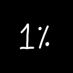 1%