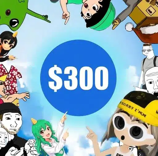 $300